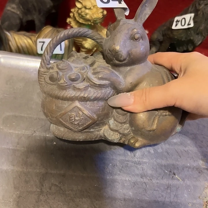 黄铜摆件，文房工艺品摆件
