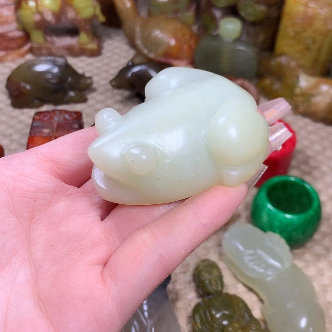 白玉菩提吊坠挂件