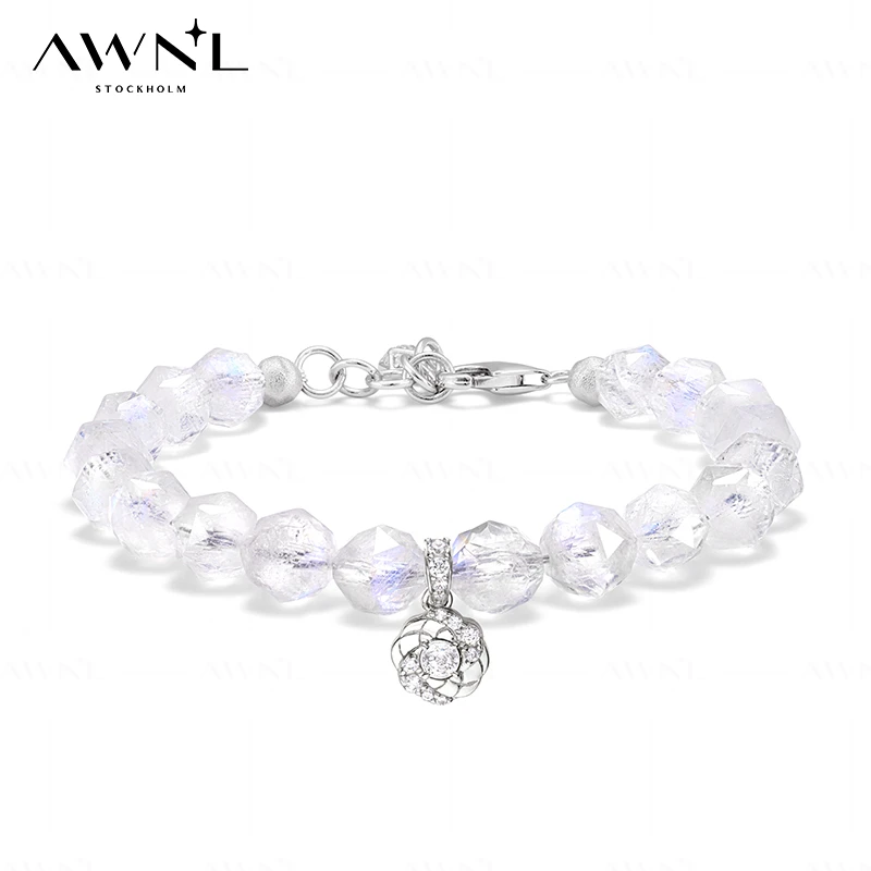 AWNL秘境浆果系列蓝月光石手链轻奢小众饰品送女生高级质感礼物