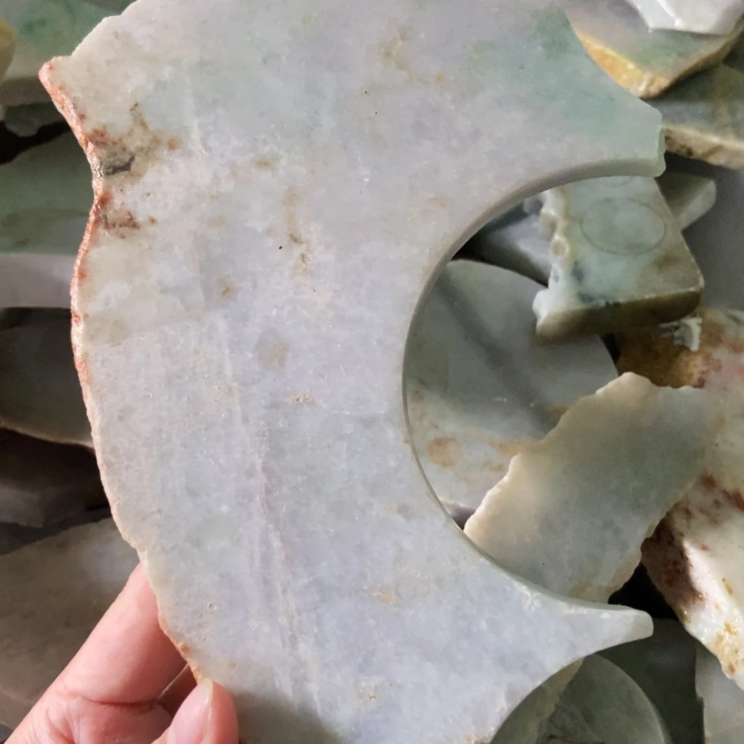 翡翠未镶嵌吊坠(不含链)天然翡翠