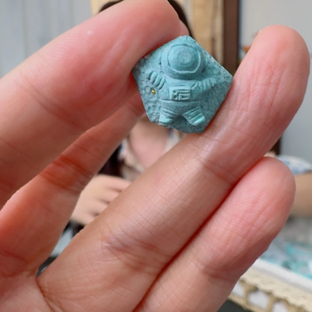 未镶嵌绿松石珠宝奇石