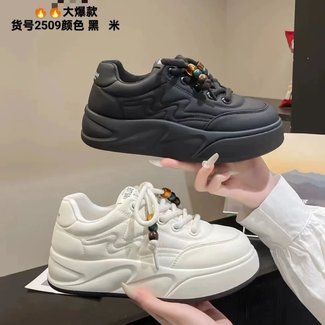 通用日常圆头青少年透气休闲板鞋板鞋低帮女鞋韩版