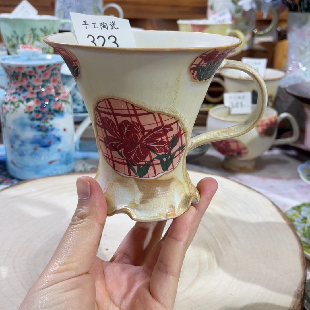 景德镇手工陶瓷杯323