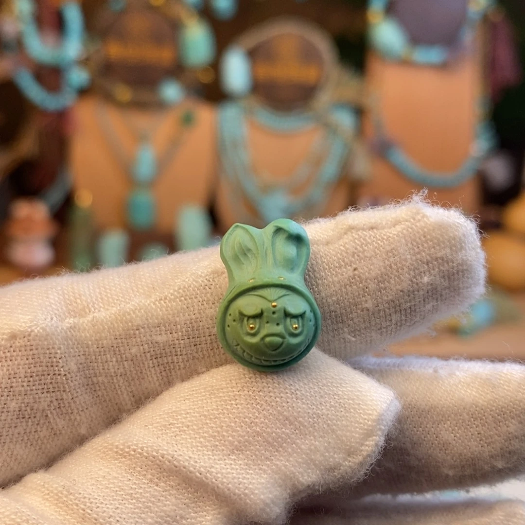 绿松石未镶嵌配饰