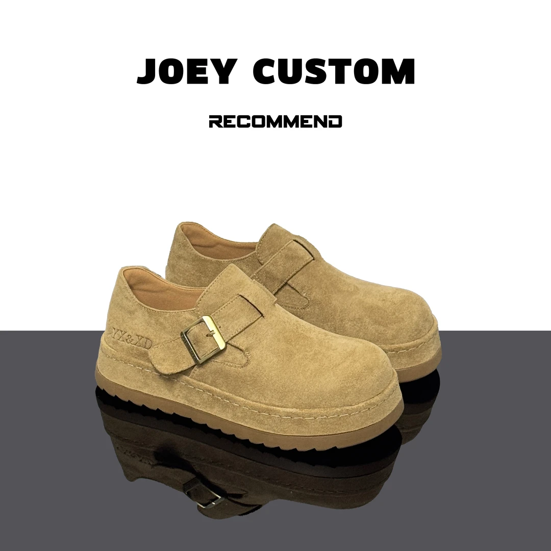 JOEY | 2025秋季新品全包厚底勃肯鞋魔术贴轻便休闲女鞋 603-1