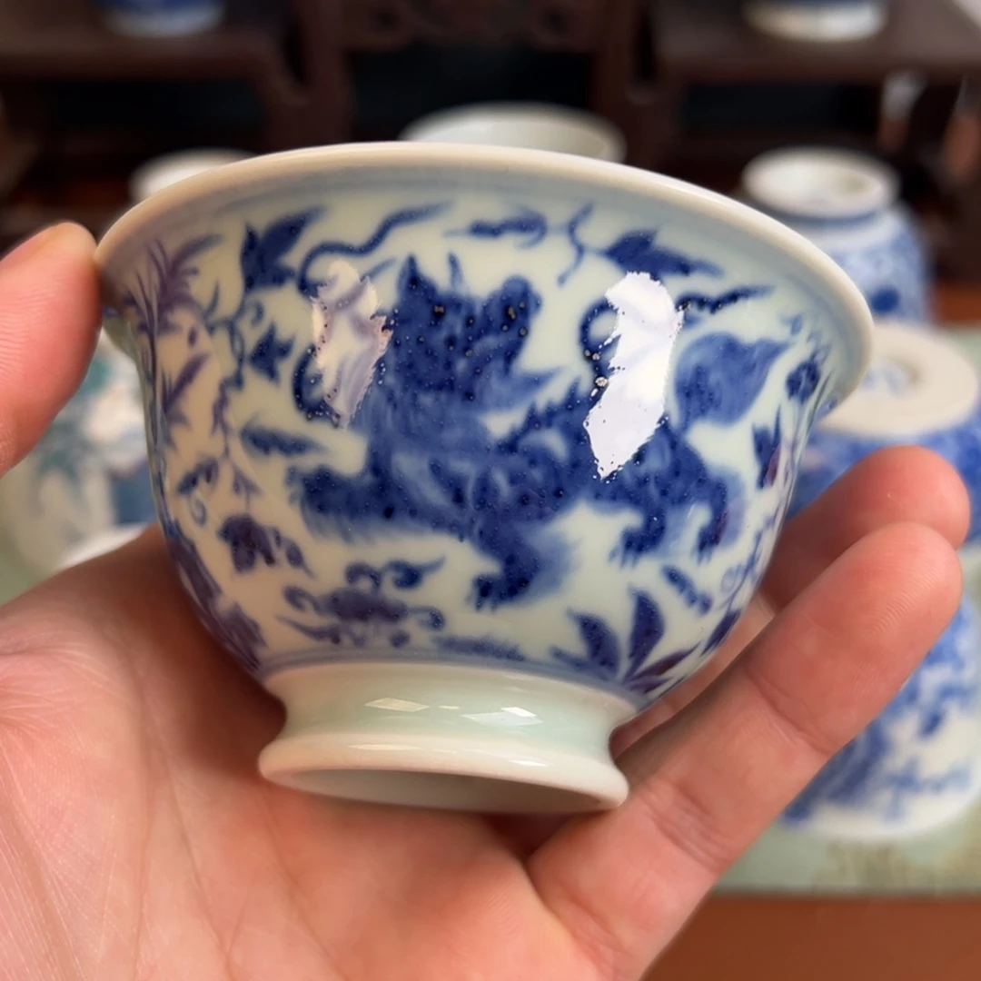 瓷片景德镇瓷器手工手绘