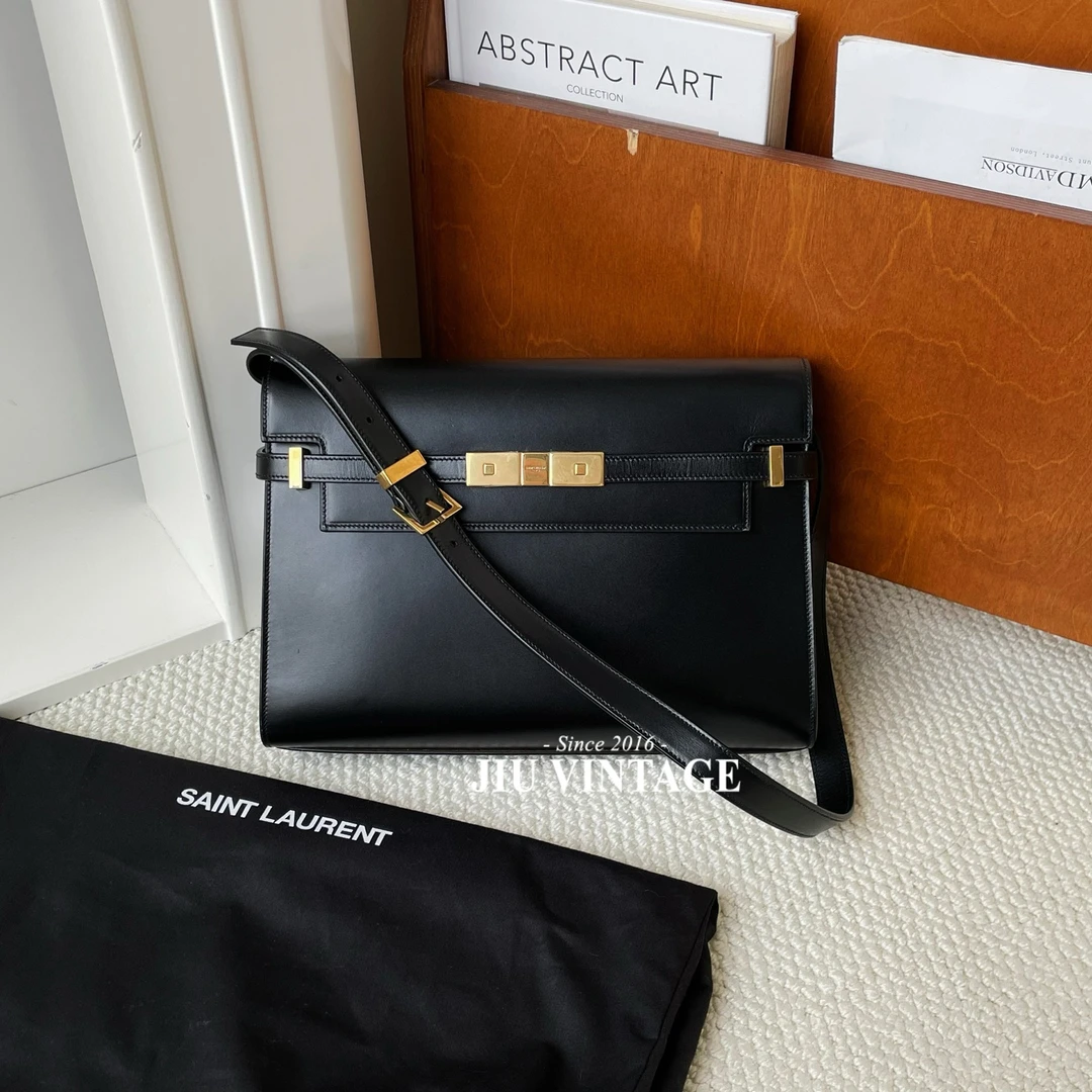 99新 YSL/圣罗兰 曼哈顿 中号JM3A-0486