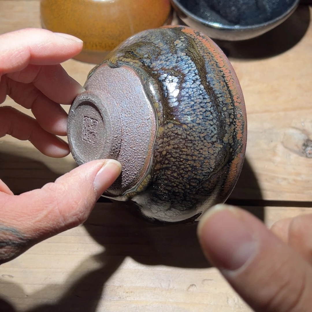 茶盏老木头柴烧建盏精选49