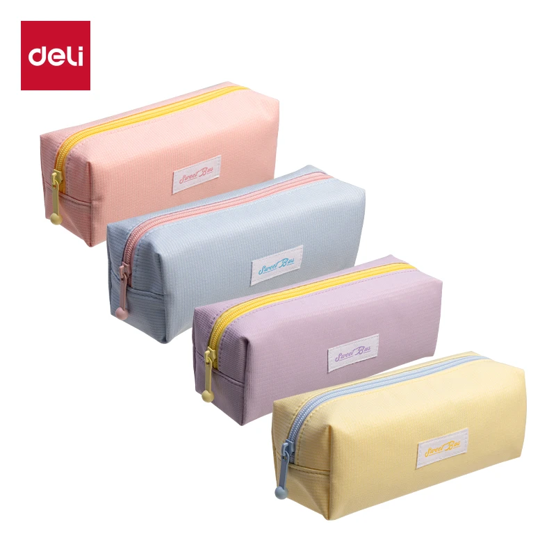 得力（deli）得力66771D甜甜巴士大方包多用途笔袋