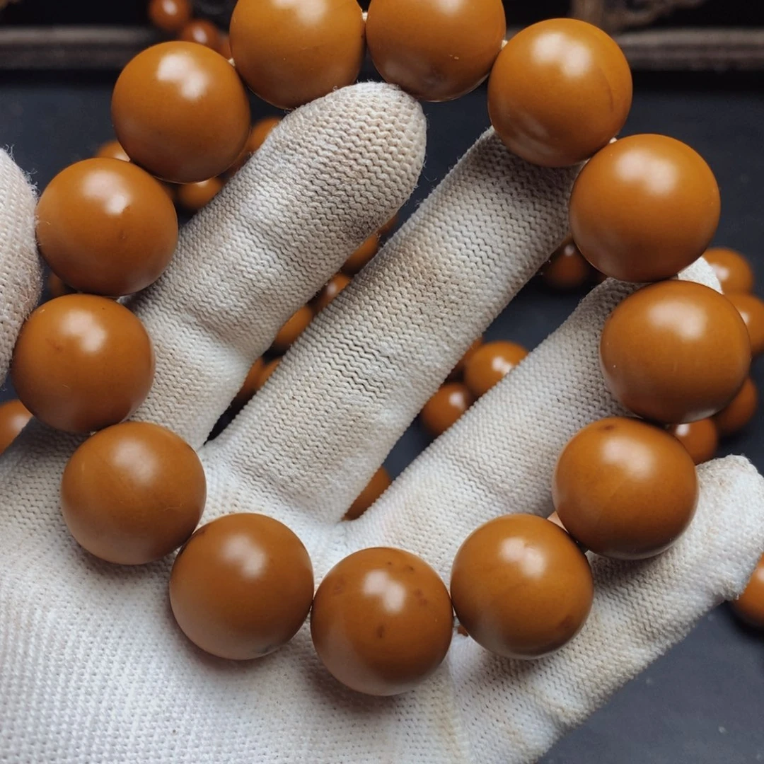 橄榄核手串/手链1.75尺寸广西铁核小孔福利款