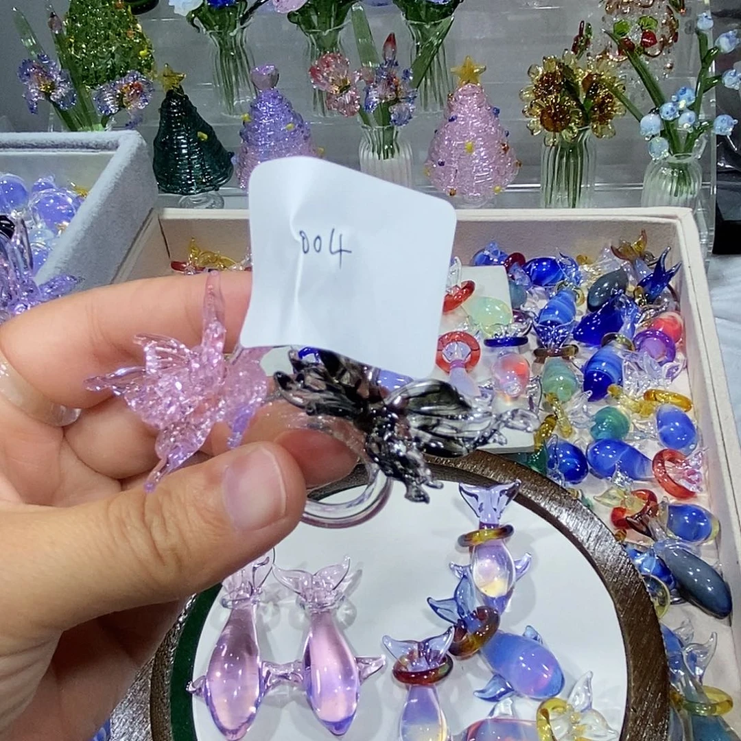 吊坠（不含链）琉璃4戒指两个