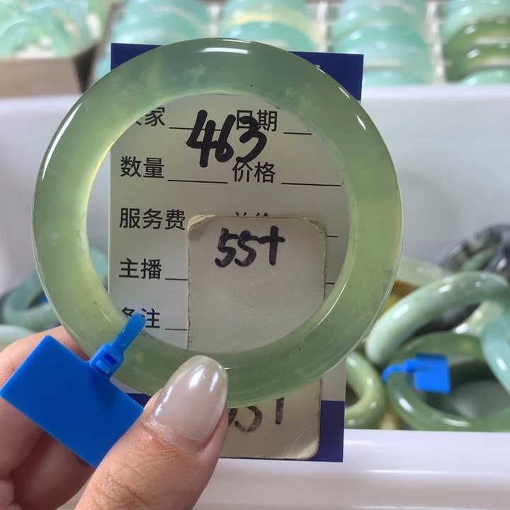未镶嵌蛇纹石玉手镯463
