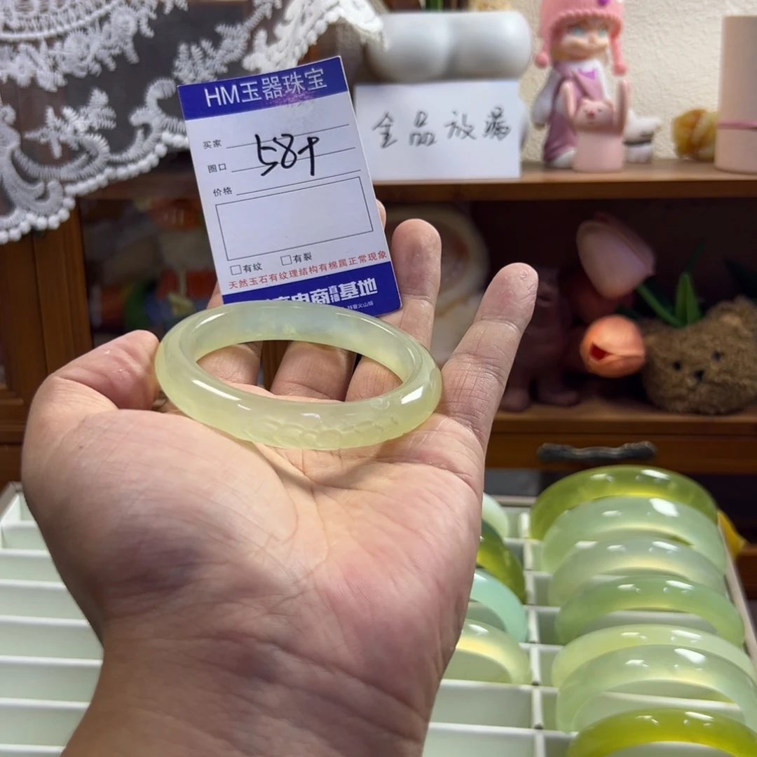 未镶嵌蛇纹石玉手镯309