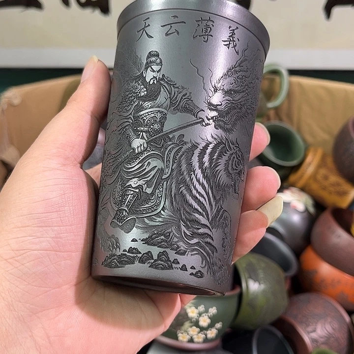 茶杯紫砂全手工紫砂主人杯