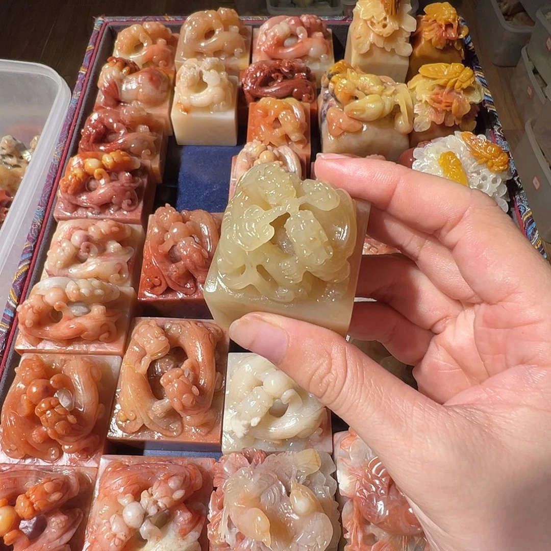 寿山石随机批发一个