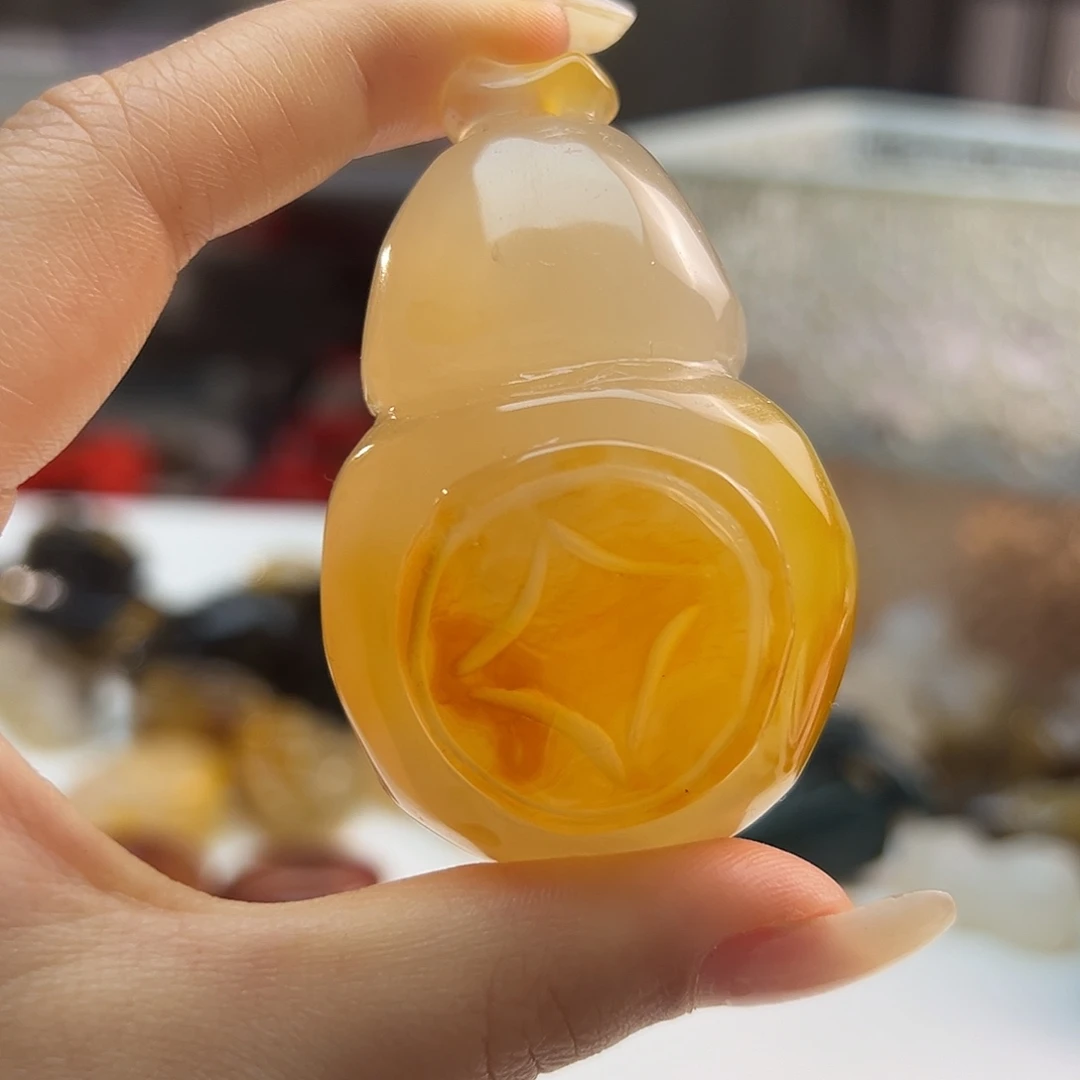 玛瑙/玉髓未镶嵌吊坠(不含链)