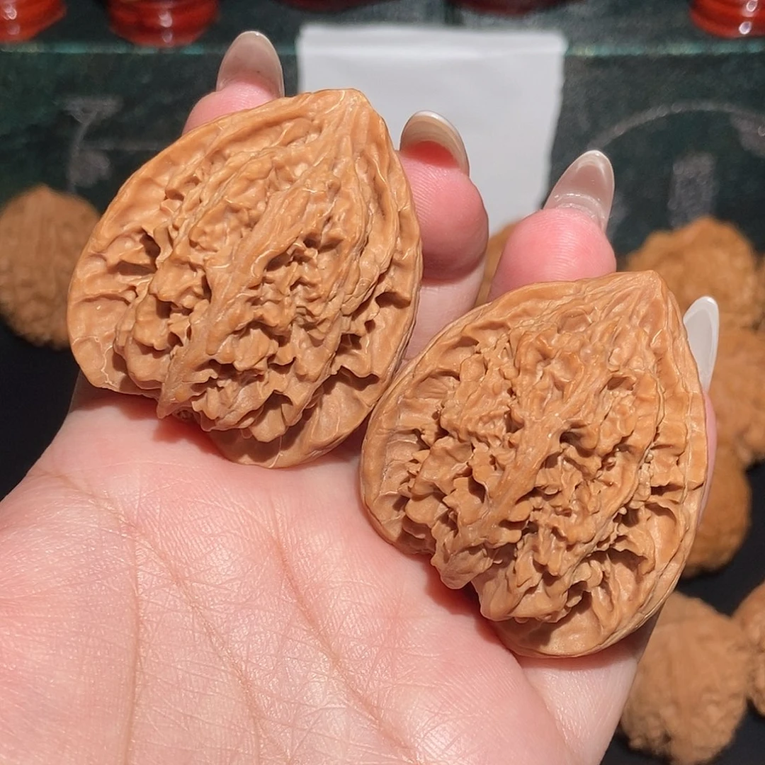 文玩核桃吊坠苹果园异形40