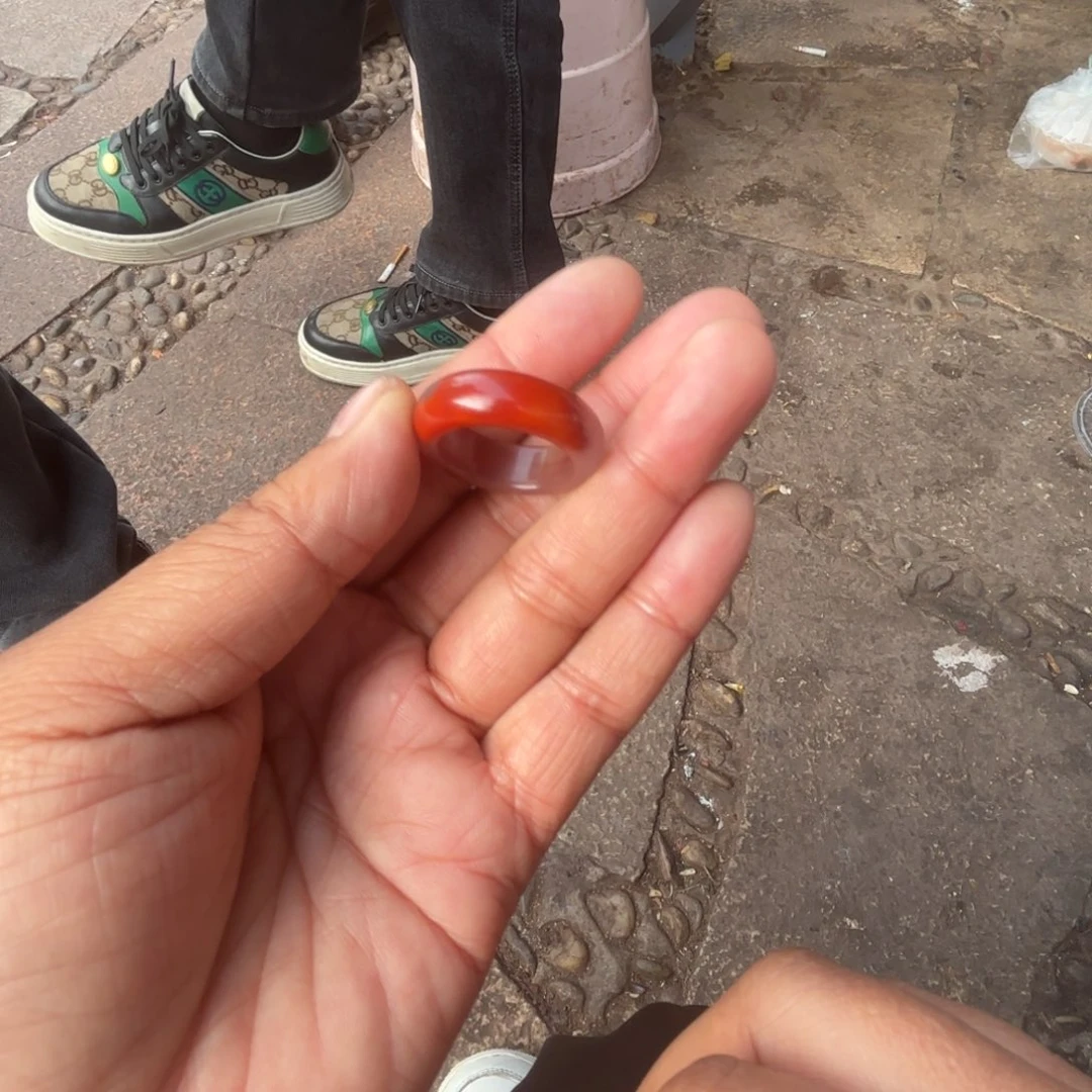 南红玛瑙吊坠未镶嵌艳***常