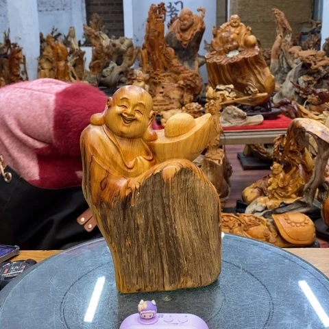 柏木（崖柏）用****1太行崖柏陈化料摆件