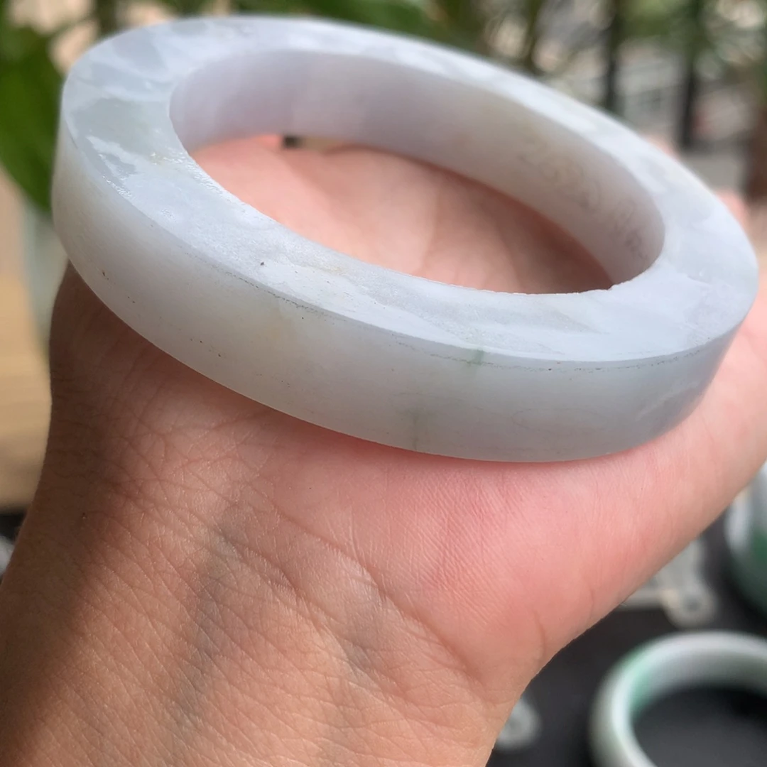 葫***子定制翡翠未镶嵌翡翠52胖圆