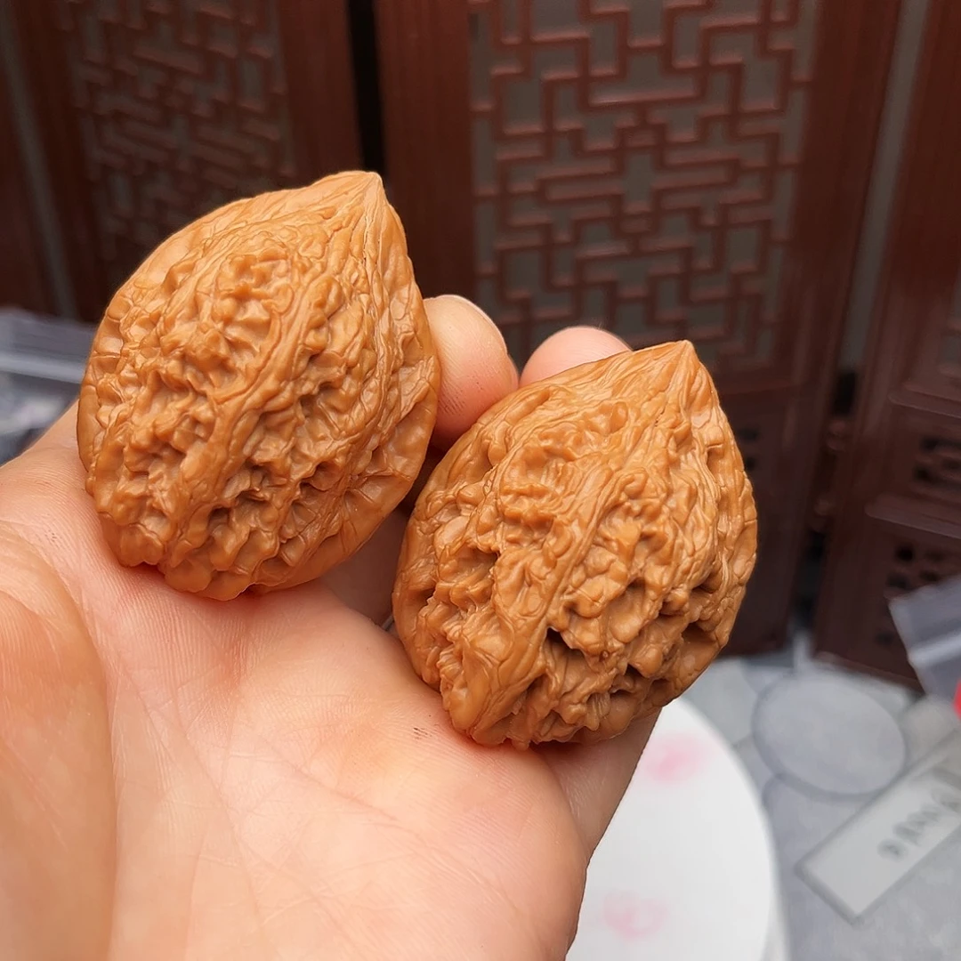 文玩核桃吊坠大沽石