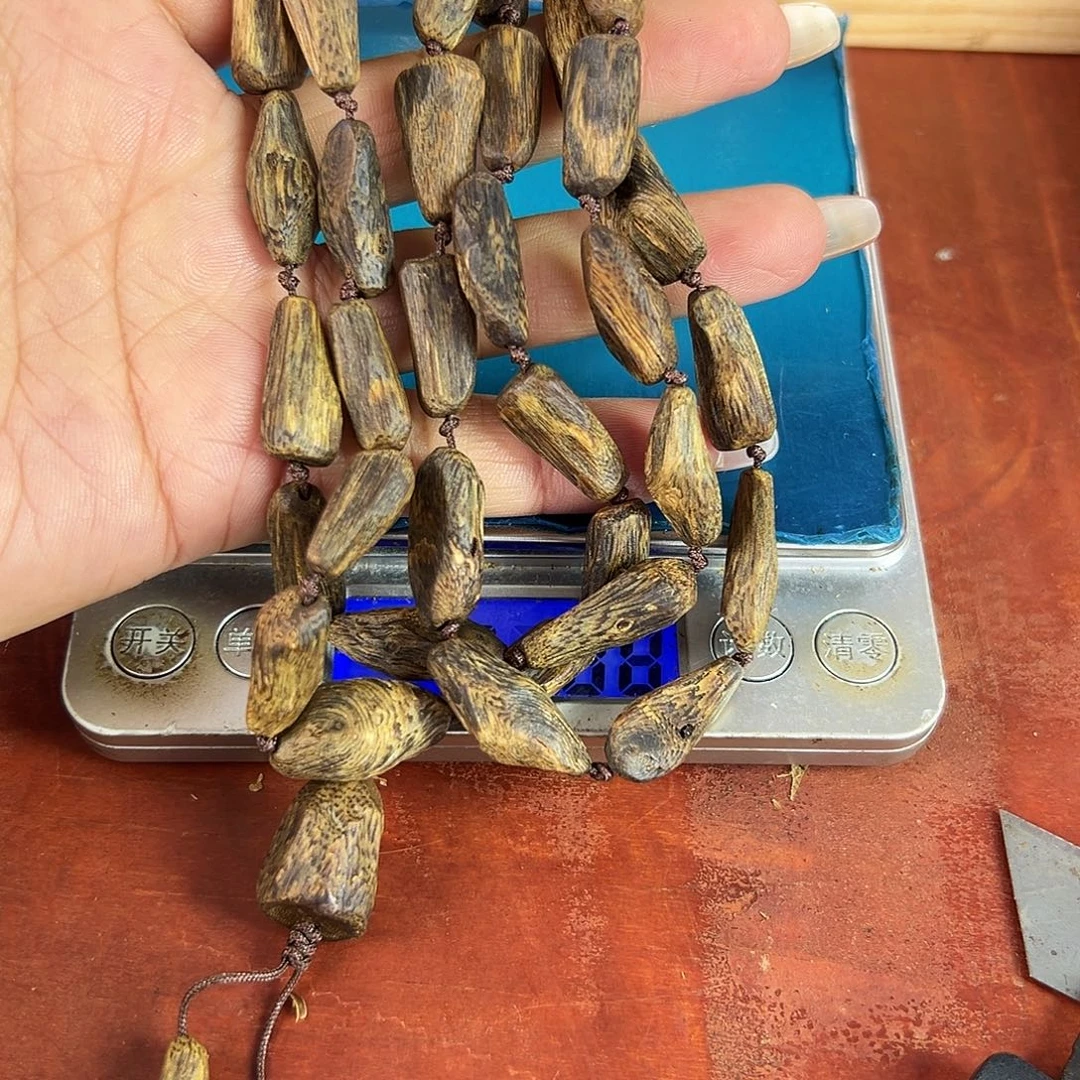 沉香碎屑沉香树丁多圈沉水33g白奇