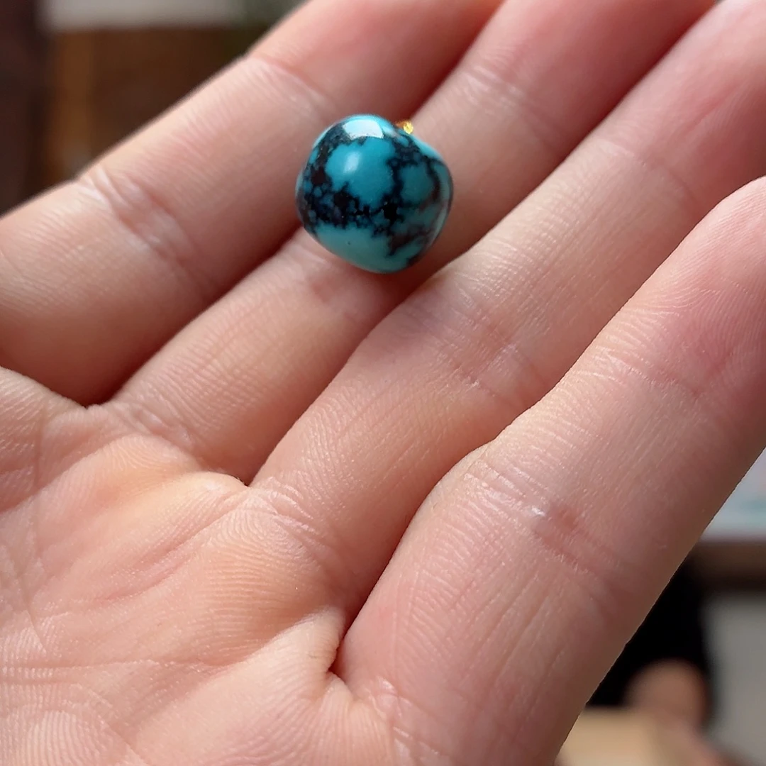 未镶嵌绿松石珠宝奇石悦*?