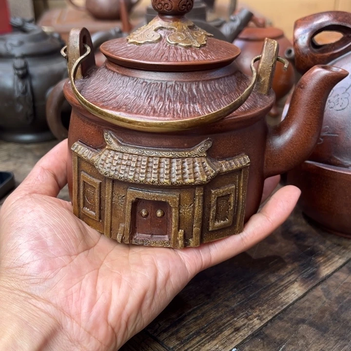 茶壶紫砂宜兴紫砂壶作品