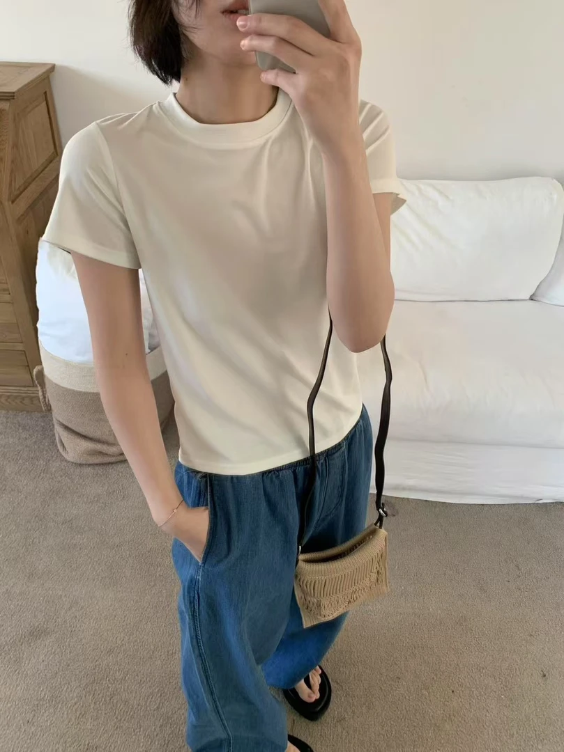 Eazyseoul oun*ce天丝打底tee  超丝滑
