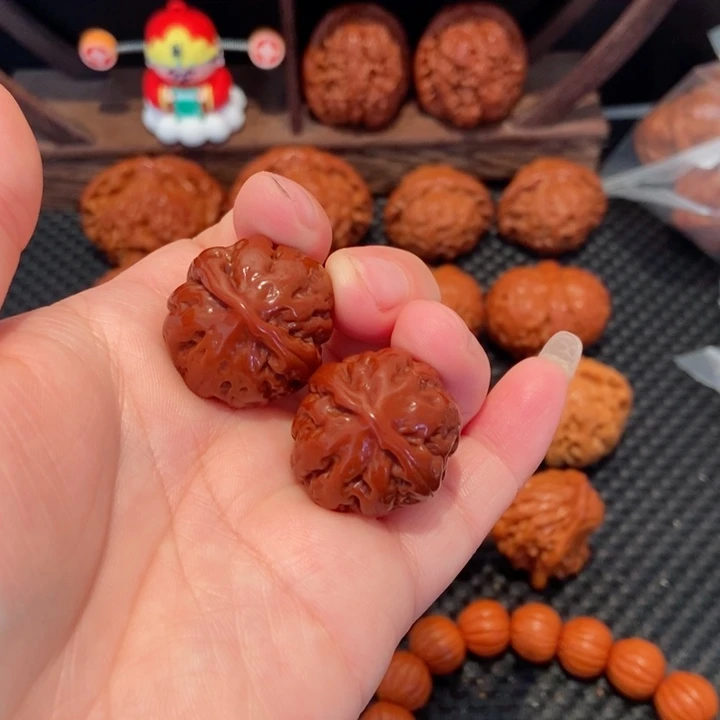 文玩核桃把件奥****班26.5尺寸粗筋南瓜1667