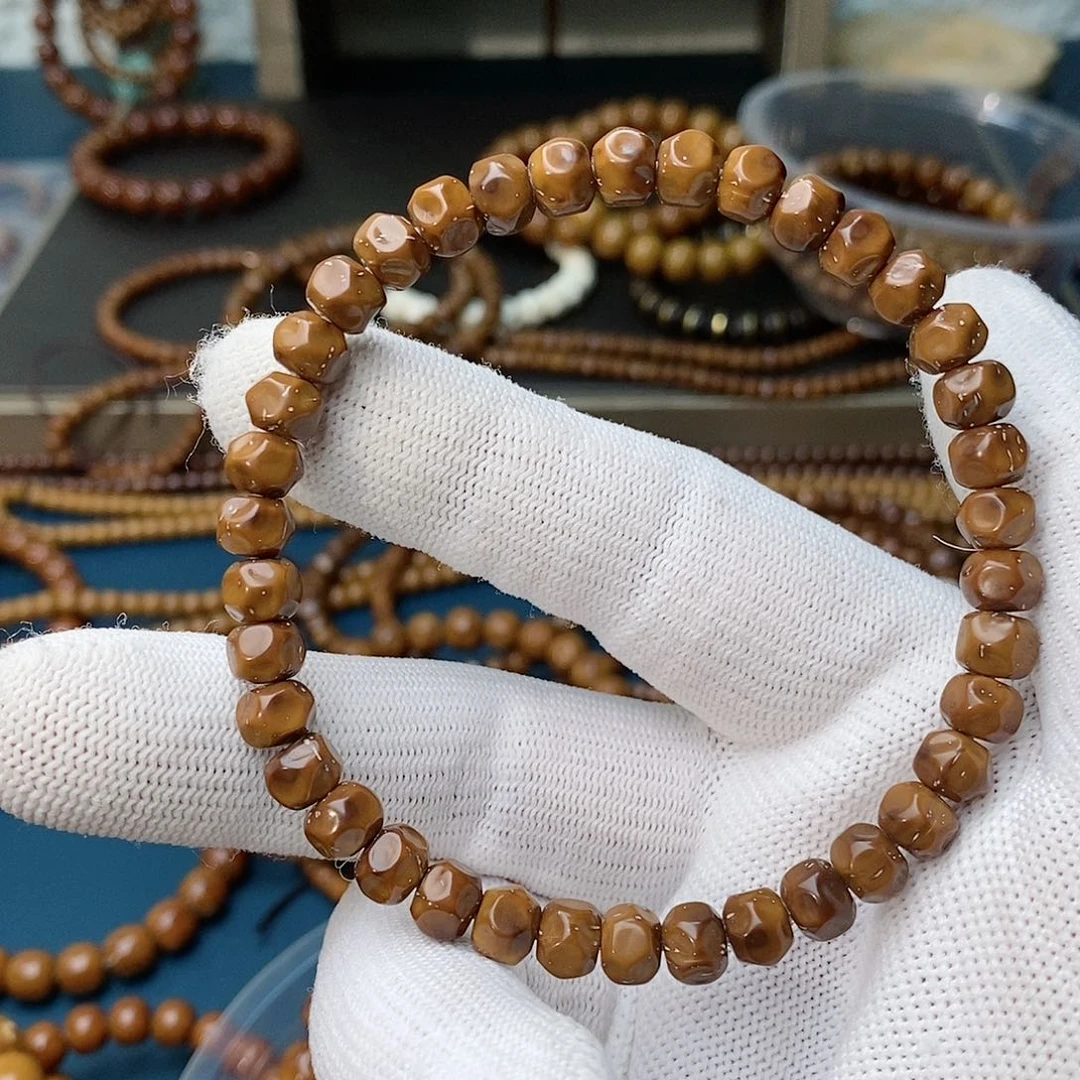 【闪购商品】紫金鼠手串中***.7.5无相单圈肉