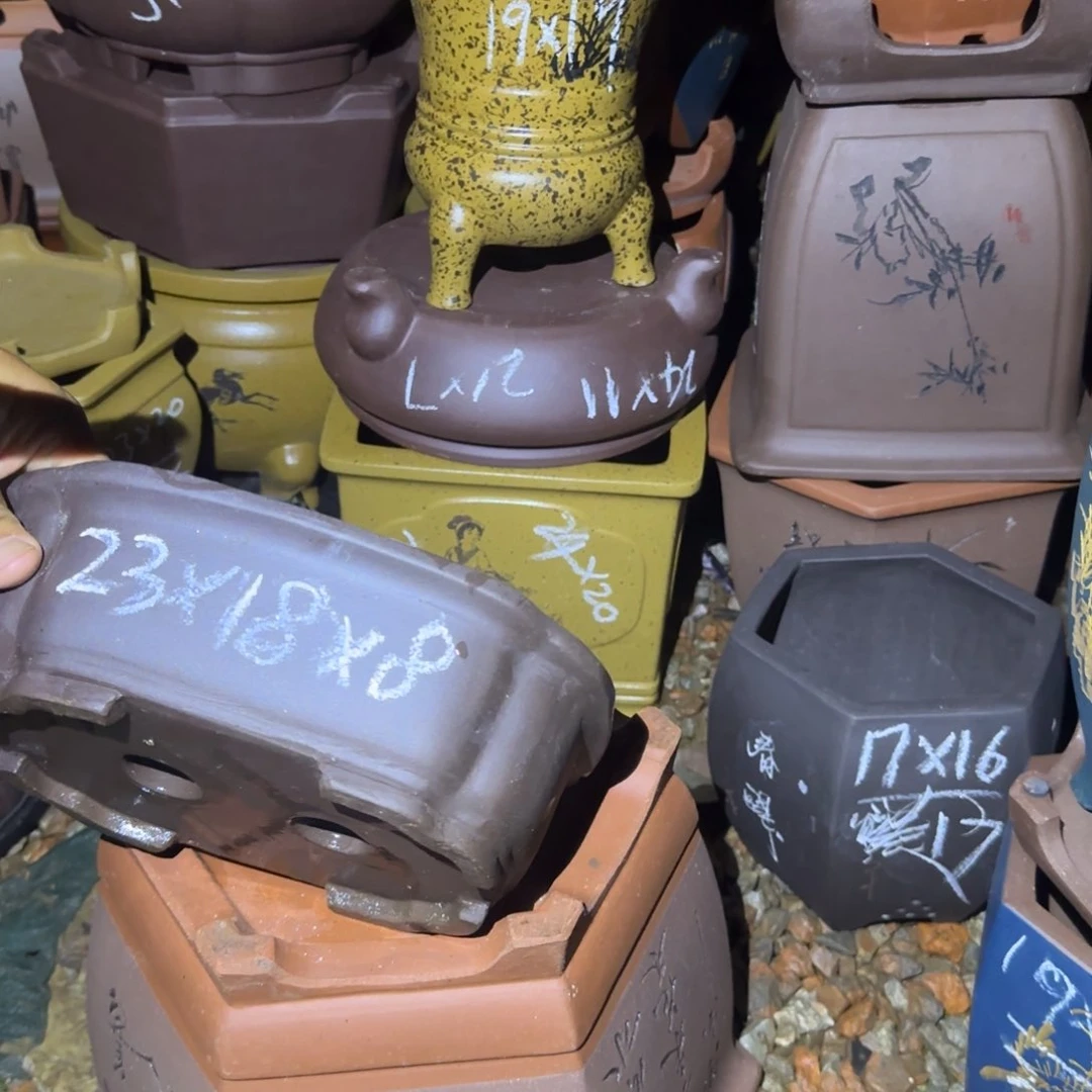 紫砂花盆紫砂花盆花盆盆景盆栽