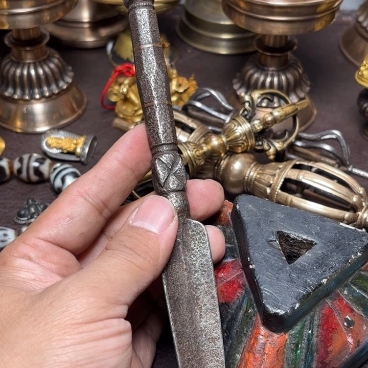 我***泥铜星月菩提挂件菩提星月