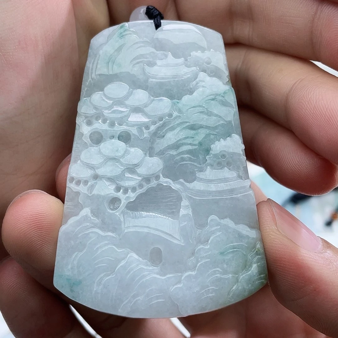 颈饰未镶嵌翡翠用****2翡翠