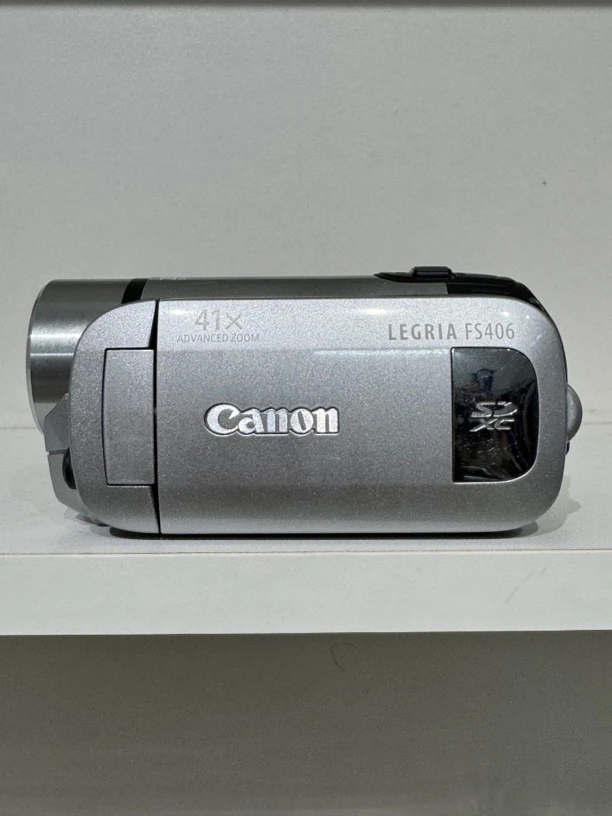 9新 Canon/佳能 佳能fs406，dv，功能正常，配件齐全