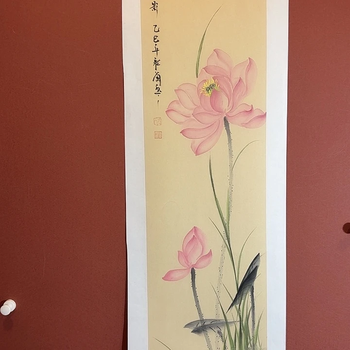 国画听兰老师花鸟