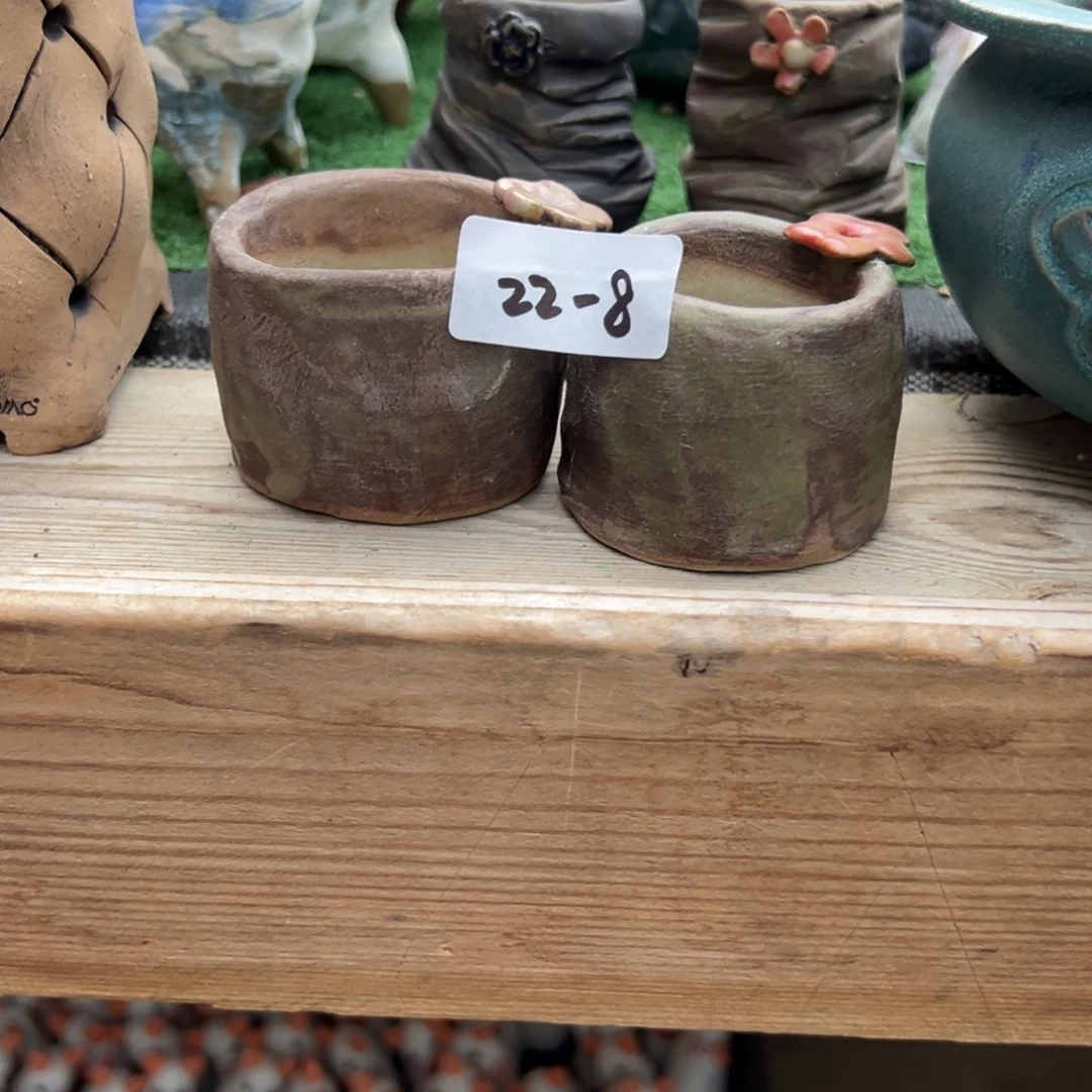 喜***骞22-8花盆2个小鹿园艺