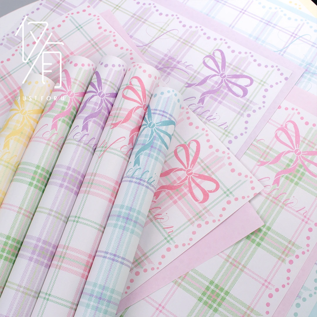 【仅有】指尖上的芭蕾 牛皮纸材质 10张/包 鲜花包装纸