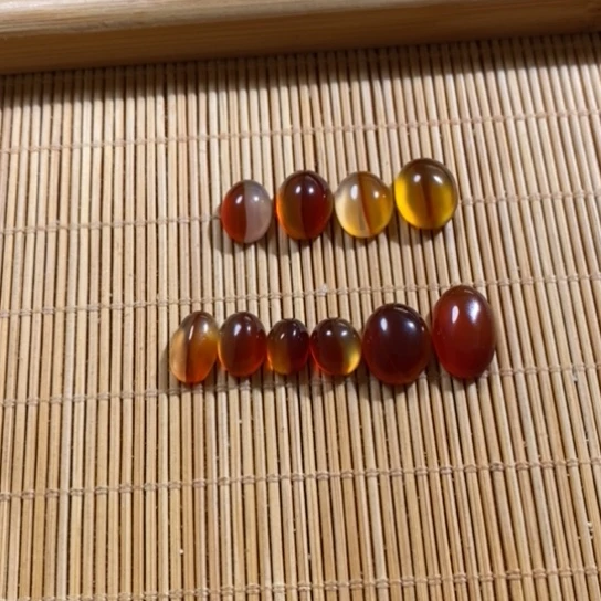 玛瑙/玉髓玛瑙戒面未镶嵌