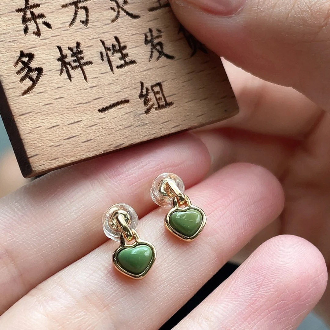 银S925镶嵌绿松石颈饰