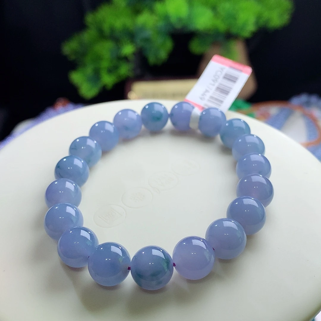 未镶嵌手串翡翠卡10mm