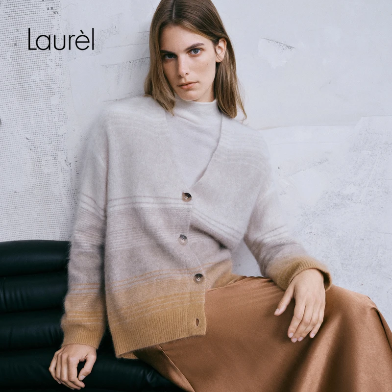 【丽公主专享】Laurel新款针织开衫女LWL353M09400