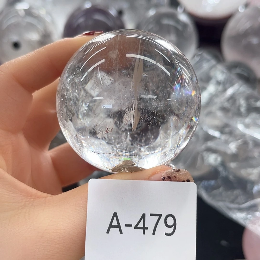 水晶摆件 479 5.6cm未镶嵌出*莲