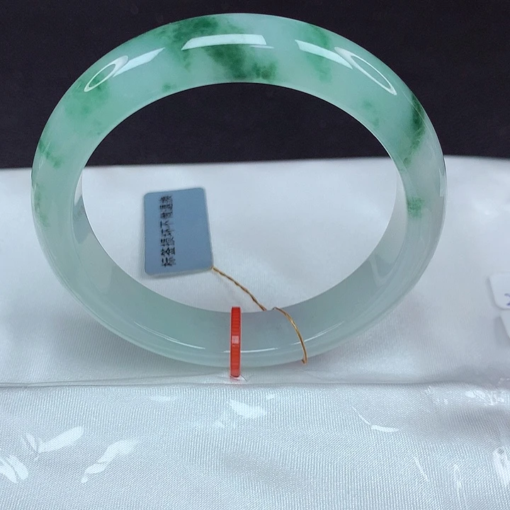翡翠未镶嵌手镯54圈440