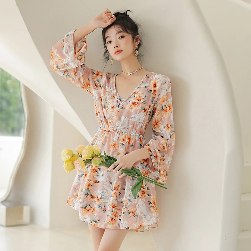 浪儿姐泳衣女大码胖mm长袖防晒分体三件套遮肚显瘦保守夏季泡温泉