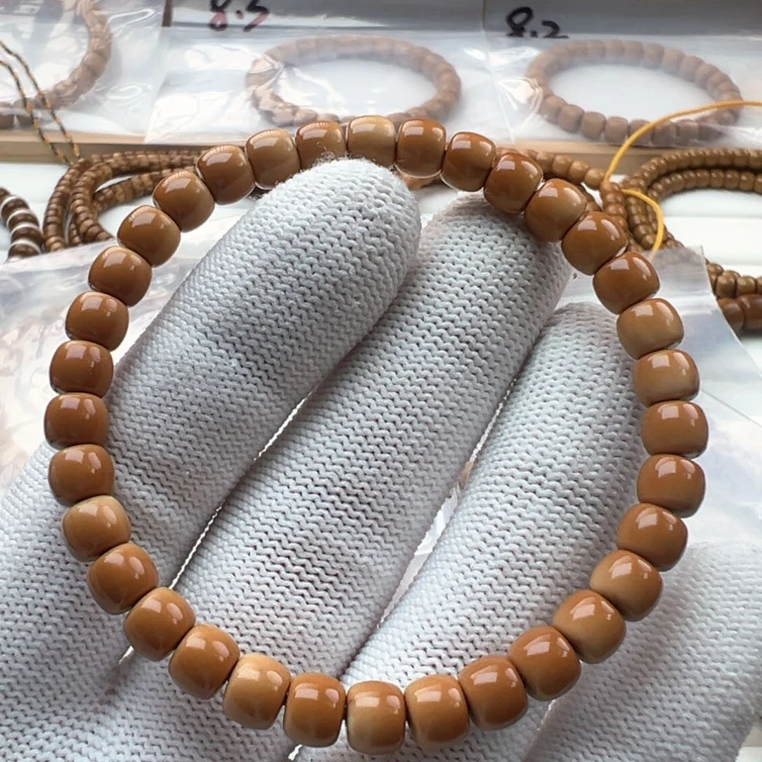 橄榄核手串6.5核尖老型老挝