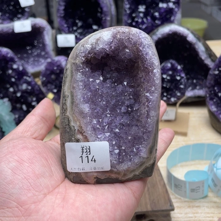 未镶嵌大型摆件（非配饰）紫晶