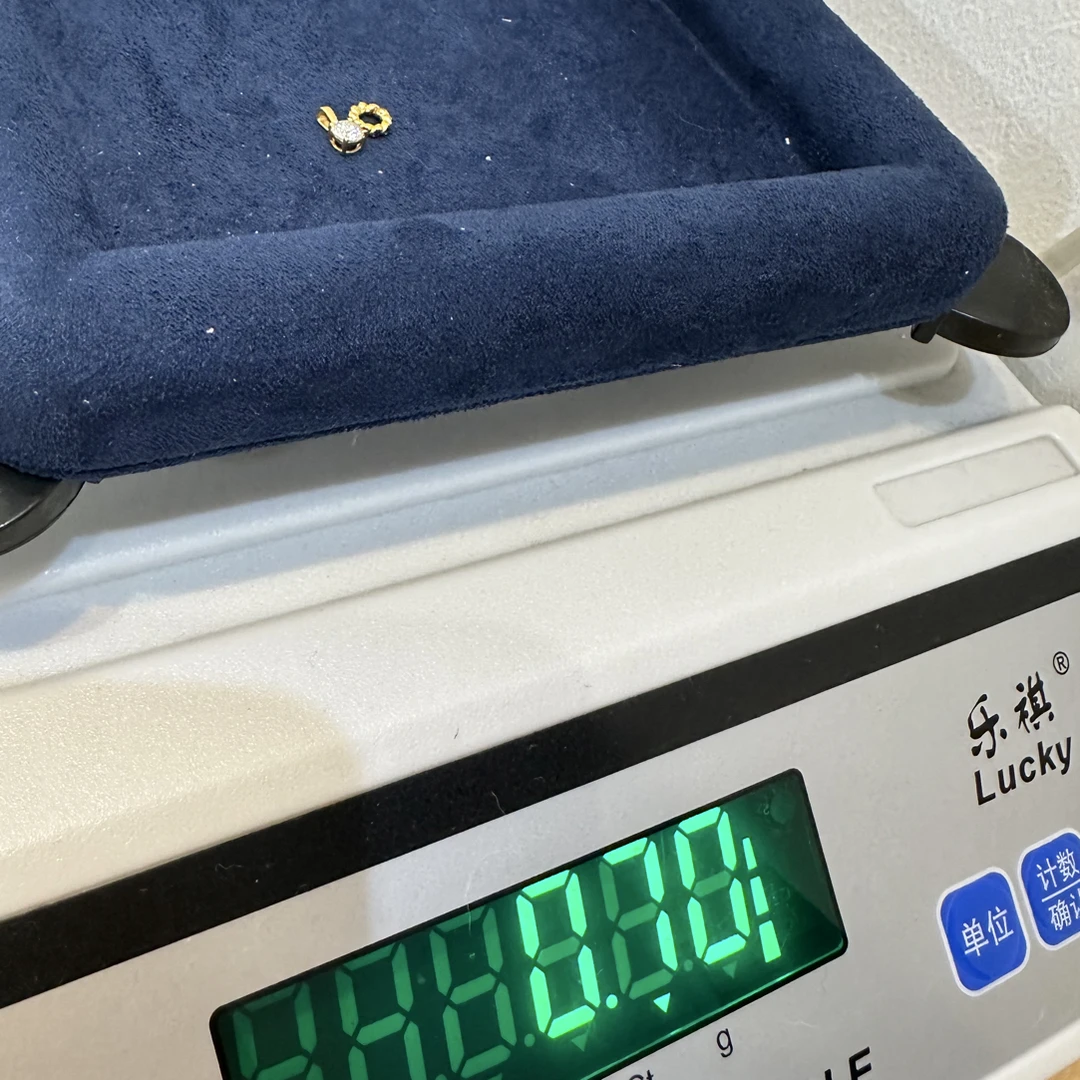 足金精品工艺吊坠