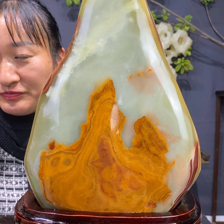 石材精品古青石摆件