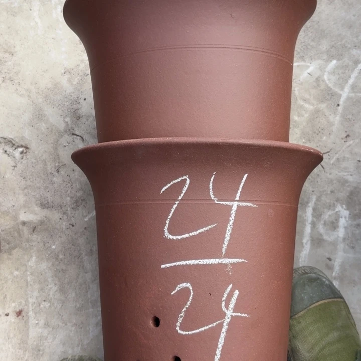 紫砂花盆紫砂的花